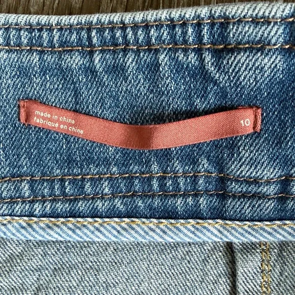 Anthropologie Blue Denim Skirt - Picture 4 of 5